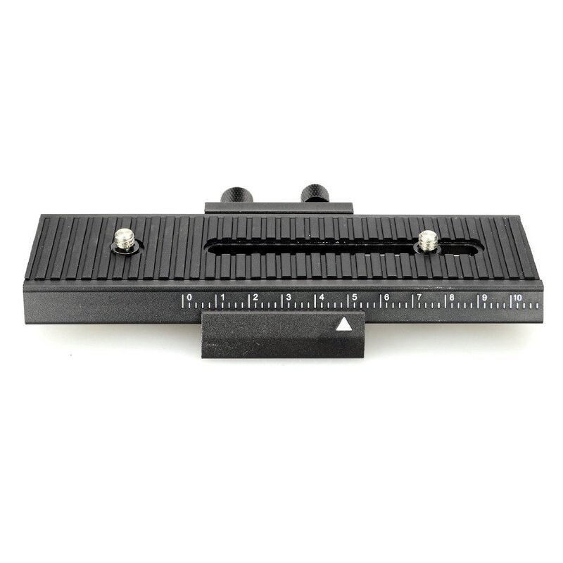 Macro Focusing Rail Manufacturer - 2 Way Slider for Canon Nikon Pentax Olympus