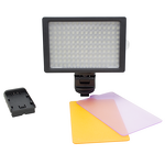 LED Video Lamp Manufacturer - Pro 160-LED with 3 Filters for Canon Nikon DV