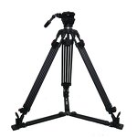 Professional Video Tripod Supplier - Aluminum Heavy with Fluid Head Camera Stand