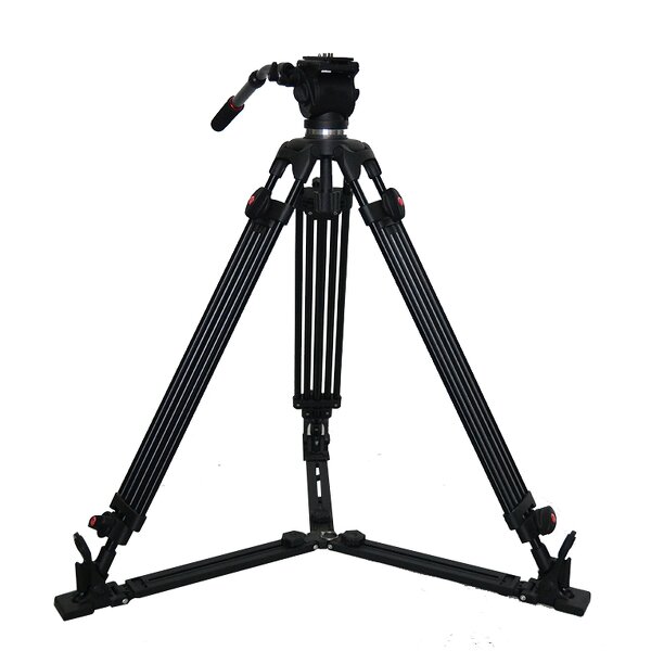 Professional Video Tripod Supplier - Aluminum Heavy with Fluid Head Camera Stand