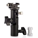 Flash Light Stand Bracket Supplier - Swivel Tilt with Umbrella Reflector Holder