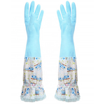 Anti-allergic Gloves Manufacturer - GC2007 Long Sleeves PVC Household Cleaning Dishwashing