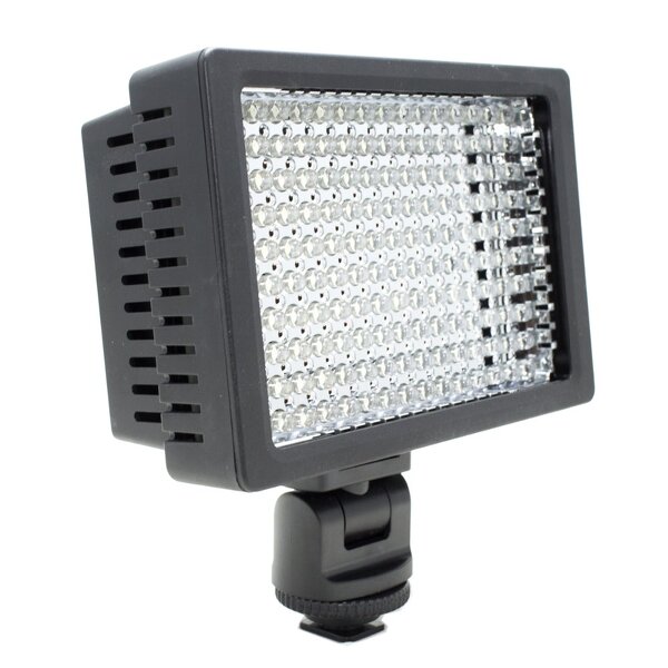 LED Video Lamp Manufacturer - Pro 160-LED with 3 Filters for Canon Nikon DV