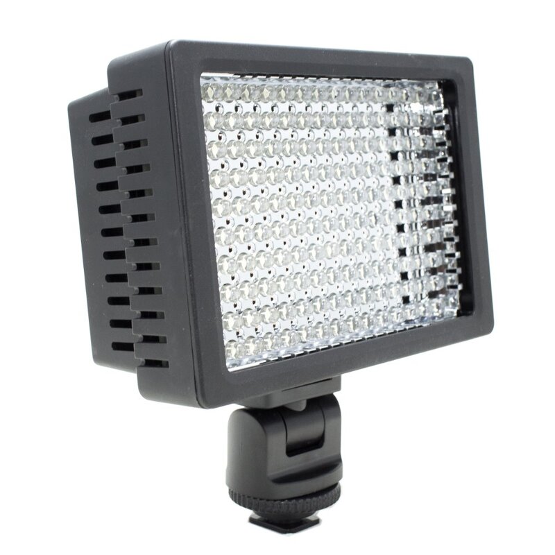 LED Video Lamp Manufacturer - Pro 160-LED with 3 Filters for Canon Nikon DV
