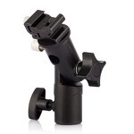 Flash Light Stand Bracket Supplier - Swivel Tilt with Umbrella Reflector Holder