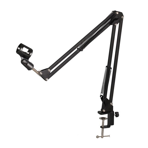 Mic Mount Stand Supplier - Table Clamp Pantographs Suspension Scissor Arm