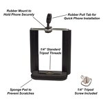 Phone Tripod Mount Adapter Factory - Compatible Universal Clamp Attachment