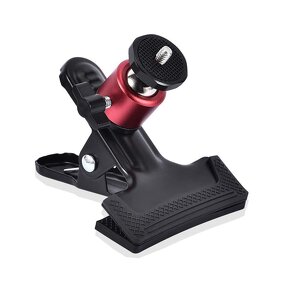 Tripod Clip Clamp Factory - Multi-Function 360 Swivel Ball-Head 1/4" Thread