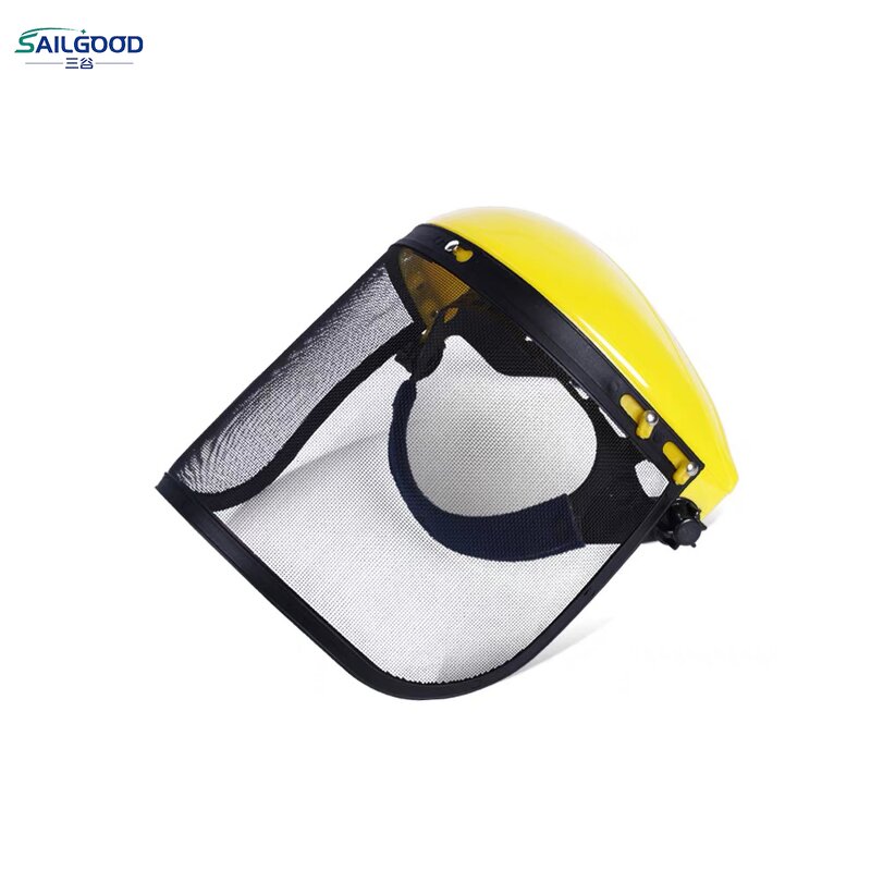 Safety Face Shield Supplier - Industrial Transparent Anti Dust Particle Splash Resistant