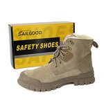 Winter Snow Boots Factory - Men's Unisex Anti-Puncture Anti-Static Warmth Ankle Plush