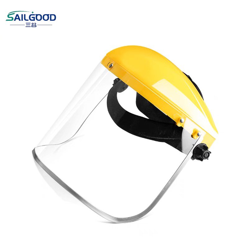 Face Shield Supplier - Transparent Full Face Adjustable Head Mounted Anti Splash