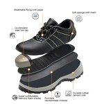 Steel Toe Cap Shoes Manufacturer - Men's Groundwork Light Weight Leather Work