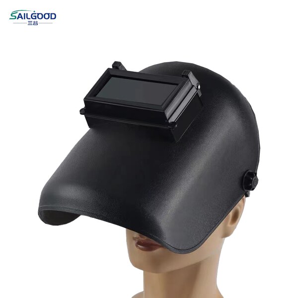 Welding Helmet Supplier - Ultra Clear Flip up Head Mounted Lightweight PP Shell