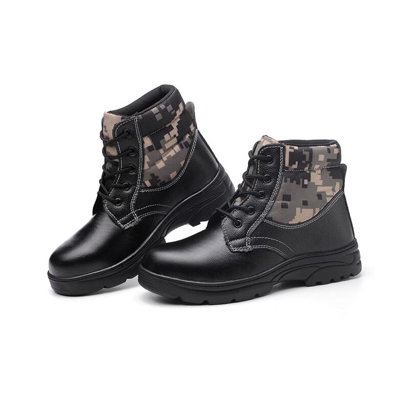 Leather Safety Boots Manufacturer - Steel Toe Waterproof Non-slip Smash-Proof