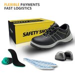 Steel Toe Cap Shoes Manufacturer - Men's Groundwork Light Weight Leather Work