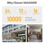 Safety Work Gloves Factory - SAILGOOD Custom Polyester Latex Layers Construction