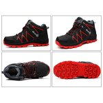 Steel Toe Safety Shoes Factory - Middle Cut Anti Rubber Sole Smash-proof Standard