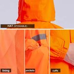 Rain Suit Manufacturer - Hi-Vis Lightweight Waterproof Jacket Pants Set
