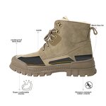 Winter Snow Boots Factory - Men's Unisex Anti-Puncture Anti-Static Warmth Ankle Plush