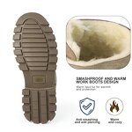 Winter Snow Boots Factory - Men's Unisex Anti-Puncture Anti-Static Warmth Ankle Plush