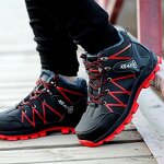 Steel Toe Safety Shoes Factory - Middle Cut Anti Rubber Sole Smash-proof Standard