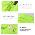 Reflective Raincoat Supplier - High Quality Waterproof Hooded Rain Suit Construction