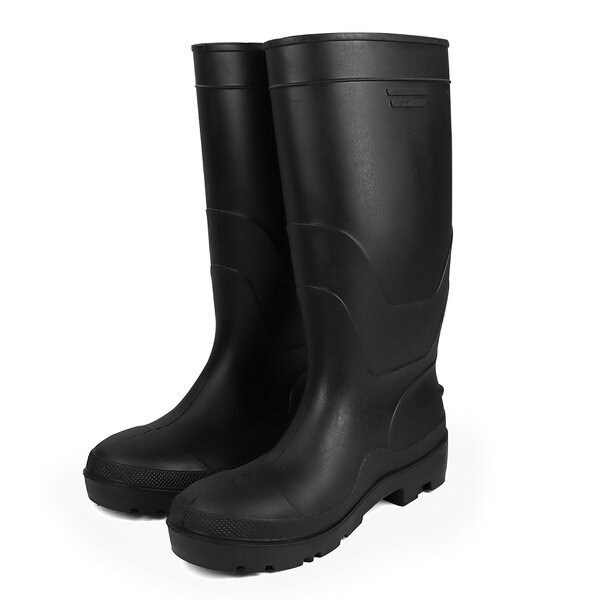 PVC Rain Boots Supplier - Unisex Lightweight Waterproof Anti-Slip Mesh Chemical-Resistant