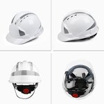 Industrial Safety Helmet Manufacturer - Adjustable ABS Reflective Strip Three Rib Worker