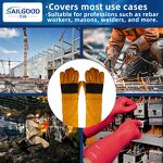 Welding Gloves Factory - Cowhide Leather 58CM Heat Resistant Double Layer Protective