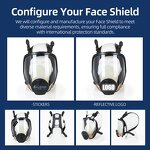 Gas Mask Manufacturer - Full Face Reusable Silicone Respirator Industrial Protection