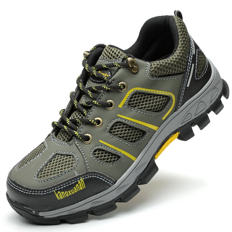 Industrial Safety Shoes Supplier - Brand Fashion Steel Toe Anti-Smash Work