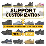 Camouflage Safety Shoes Factory - Men's Steel Toe Kevlar Sole Breathable Microfiber