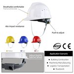 Sun Shade Helmet Manufacturer - Adult Mining Construction Worker Promotional Traffic