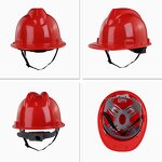 Industrial Safety Helmet Factory - Hot Selling OEM HDPE V Type Dust Proof Construction