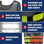 Reflective Safety Vest Supplier - Hi Vis Mesh Breathable Polyester Construction Traffic