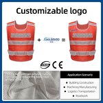 Hi Vis Vest Manufacturer - Reflective Jacket Industrial Protective Outdoor Construction