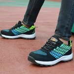 Work Safety Shoes Supplier - Autumn Fashionable Steel Toe Breathable Leather PU Rubber