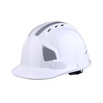 ABS Safety Helmet Factory - Lightweight Breathable Reflective Strips Construction Sites