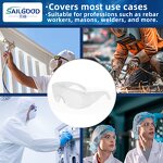 Safety Goggles Supplier - Clear Vision Anti-Fog Splash Resistant Dust Pollen OEM