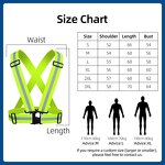 Safety Vest Manufacturer - Reflective Adjustable Elastic Belt High Visibility Gear