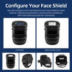 Welding Helmet Supplier - Affordable Black Full-Face Durable PP Ratchet Adjustable