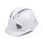 Industrial Safety Helmet Manufacturer - Adjustable ABS Reflective Strip Three Rib Worker