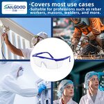 Safety Goggles Factory - SAILGOOD Men's Scratch Impact Resistant Protective