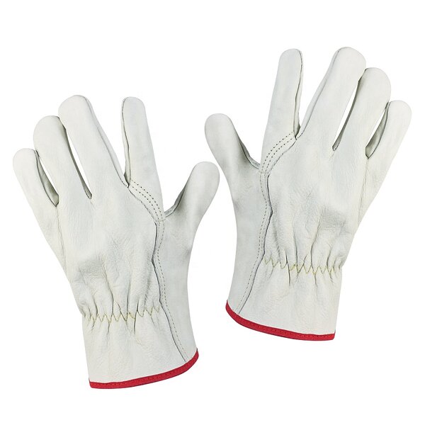 Cowhide Work Gloves Manufacturer - OEM Heat Resistant Cut Proof Leather Construction