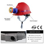 Construction Helmet Factory - Durable Protective Heavy Duty Worker LED Engineer OEM