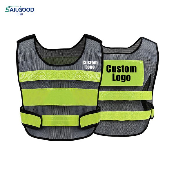 Reflective Safety Vest Supplier - Hi Vis Mesh Breathable Polyester Construction Traffic
