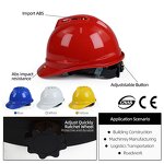 Safety Helmet Manufacturer - Construction Hard Hat ABS HDPE EN397 ANSI Certified