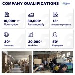 Cotton Yarn Gloves Manufacturer - SAILGOOD Large Size White Knit Painters Mechanics