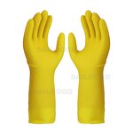 Latex Gloves Manufacturer - Household Cleaning Waterproof Reusable Long Sleeve Flock