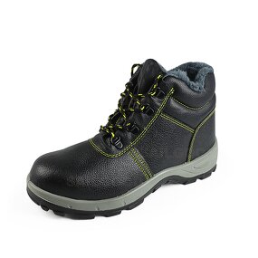 Cowhide Safety Boots Supplier - High Quality Men's Polyurethane Solid Sole Anti-Smash